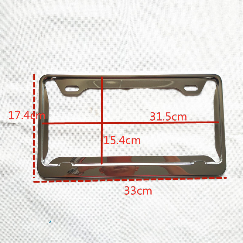potrivit pentru Israel suport plăcuță cadru număr cadru capac plăcuță de înmatriculare metal