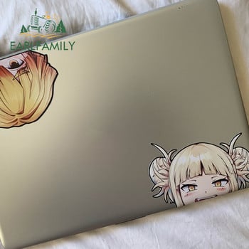 Αυτοκόλλητο EARLFAMILY Cartoon Cartoon για Himiko Toga My Hero Academia Peeker Peek Anime Αυτοκόλλητα βινυλίου JDM Κουμπί παραθύρου Χαλκομανία προφυλακτήρα