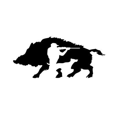 Doordashi loomingulised autokleebised Metssigade küttimine, aplikatsioon, mood, auto, mootorratta tarvikud, autokleebised.