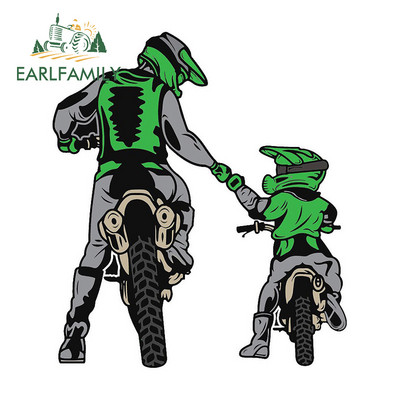 EARLFAMILY 13 cm x 11,3 cm a Motorosok Barátsága számára matrica autó teherautó matrica lökhárító autó matrica jármű kisteherautó-dekoráció
