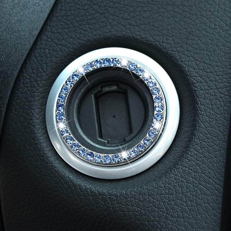 Autótartozékok, Crystal autómotor indító leállító gyújtáskulcstartó Mercedes Benz W203 W210 W211 W204 CES CLS CLK CLA SLK