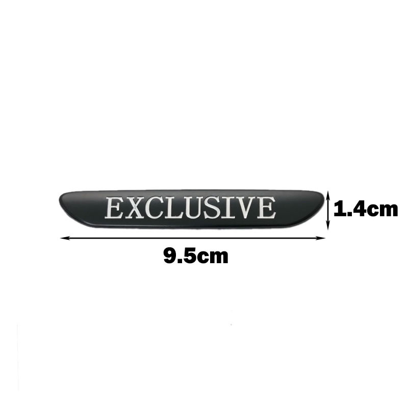 OTOKIT EXCLUSIVE Logo Car Styling Sárvédő Karosszéria Matricák Emblémák Range Rover A4 A8 AMG Trax Highlander Matrica Tartozékok