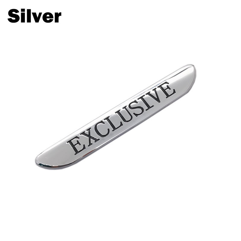 OTOKIT EXCLUSIVE Logo Car Styling Sárvédő Karosszéria Matricák Emblémák Range Rover A4 A8 AMG Trax Highlander Matrica Tartozékok