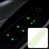 Autóajtó ablak világító gombos matrica Autótartozékok KIA RIO ceed Hyundai Tucson Creta Kona Solaris Accent Elantra gépkocsihoz