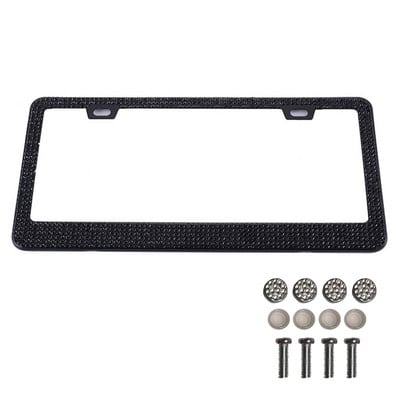 Πλαίσιο πινακίδας κυκλοφορίας Bling Crystal για μοντέλο ΗΠΑ Γυναικείο Πλαίσιο πινακίδας κυκλοφορίας Πολυτελές χειροποίητο Πλαίσιο αυτοκινήτου Rhinestone