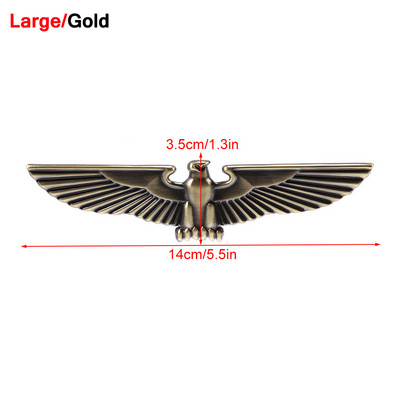 DSYCAR 1 tk 3D loomaautode kaunistus metallist kotka kleebisega auto märgi embleemi kleebis universaalautodele motorattale