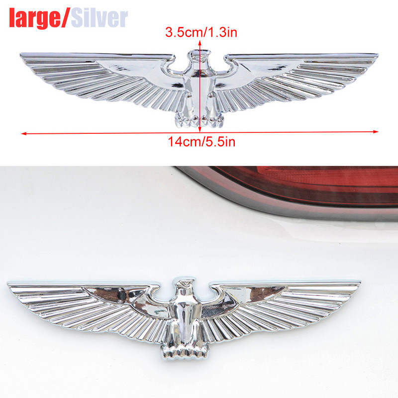 DSYCAR 1 tk 3D loomaautode kaunistus metallist kotka kleebisega auto märgi embleemi kleebis universaalautodele motorattale