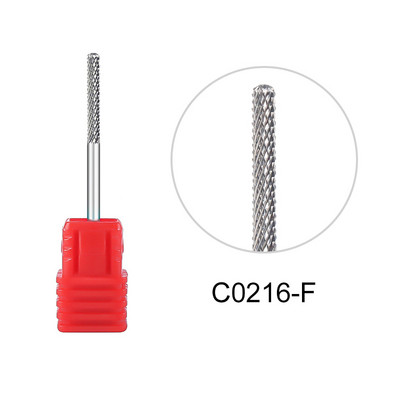 Glodalo Zlatni volfram karbid svrdla za nokte za električnu bušilicu za nokte Stroj za manikuru Pedikura Turpije za nokte Pribor