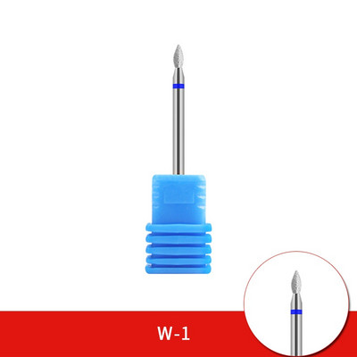 Glodalo Zlatni volfram karbid svrdla za nokte za električnu bušilicu za nokte Stroj za manikuru Pedikura Turpije za nokte Pribor