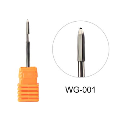 Glodalo Zlatni volfram karbid svrdla za nokte za električnu bušilicu za nokte Stroj za manikuru Pedikura Turpije za nokte Pribor