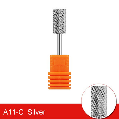 Glodalo Zlatni volfram karbid svrdla za nokte za električnu bušilicu za nokte Stroj za manikuru Pedikura Turpije za nokte Pribor