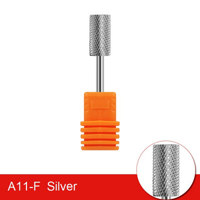 Glodalo Zlatni volfram karbid svrdla za nokte za električnu bušilicu za nokte Stroj za manikuru Pedikura Turpije za nokte Pribor