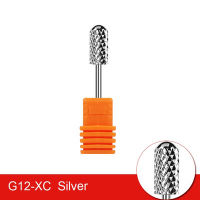 Glodalo Zlatni volfram karbid svrdla za nokte za električnu bušilicu za nokte Stroj za manikuru Pedikura Turpije za nokte Pribor