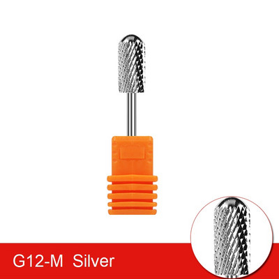 Glodalo Zlatni volfram karbid svrdla za nokte za električnu bušilicu za nokte Stroj za manikuru Pedikura Turpije za nokte Pribor