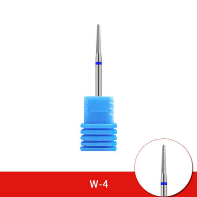 Glodalo Zlatni volfram karbid svrdla za nokte za električnu bušilicu za nokte Stroj za manikuru Pedikura Turpije za nokte Pribor