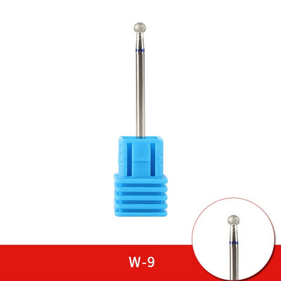 Glodalo Zlatni volfram karbid svrdla za nokte za električnu bušilicu za nokte Stroj za manikuru Pedikura Turpije za nokte Pribor