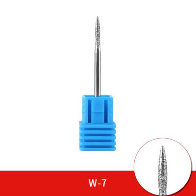 Glodalo Zlatni volfram karbid svrdla za nokte za električnu bušilicu za nokte Stroj za manikuru Pedikura Turpije za nokte Pribor