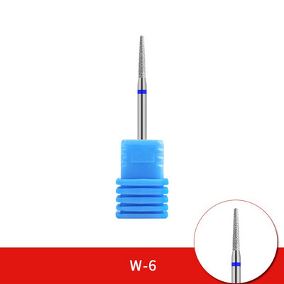 Glodalo Zlatni volfram karbid svrdla za nokte za električnu bušilicu za nokte Stroj za manikuru Pedikura Turpije za nokte Pribor