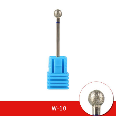 Glodalo Zlatni volfram karbid svrdla za nokte za električnu bušilicu za nokte Stroj za manikuru Pedikura Turpije za nokte Pribor