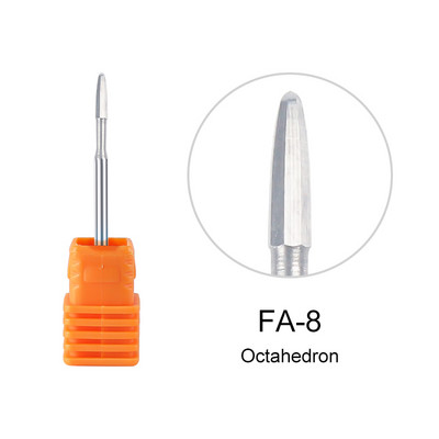 Glodalo Zlatni volfram karbid svrdla za nokte za električnu bušilicu za nokte Stroj za manikuru Pedikura Turpije za nokte Pribor