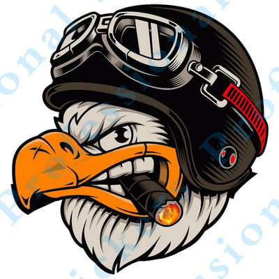 Autocolante personalizate CASCA DE MOTOCICLETĂ AMERICAN EAGLE Autocolante pentru mașină CHOPPER BOBBER HOT ROD TOOLS Vinil rezistent la apă