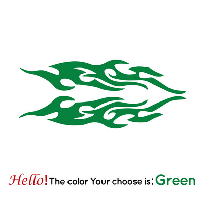 Cool Design stil vatrenog uzorka Naljepnice za automobile Smiješne naljepnice Styling Auto Racing Body Prozori za pokrivanje ogrebotina Dodaci za automobile