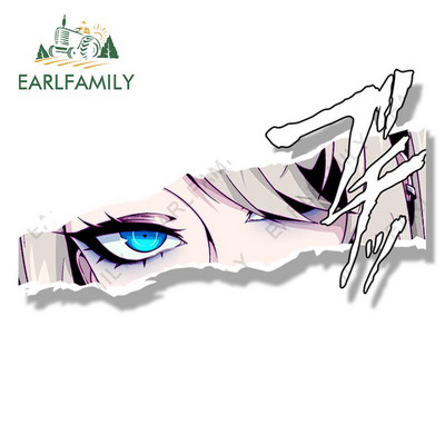 EARLFAMILY Navijačica Asuna Ichinose Fanart Peeker Naljepnica za automobil Anime Blue Archive Waifu naljepnica JDM Crtić Graffiti Peek Naljepnica