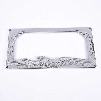 Többcélú rendszámtábla keret Eagle Skull Flame Chain Scorpion Dragon autó dekorációs kiegészítők