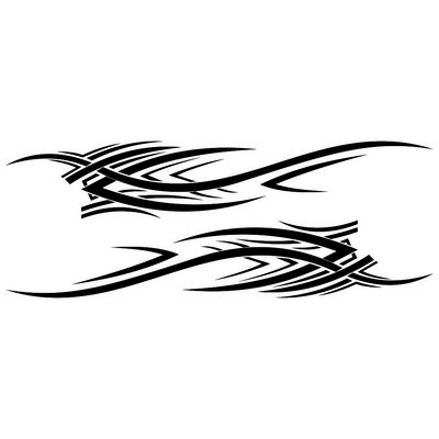 2 komada personaliziranih kreativnih vatrenih naljepnica za stil automobila Auto vinilne naljepnice s obje strane karoserije automobila Dodaci za automobilske dijelove