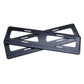 Rendszámtábla-keret-tartó Rendszámtábla-tartó testre szabható Védjegy európai észak-amerikai rendszámtábla-tartó szén