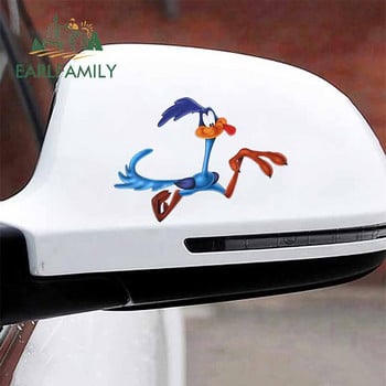 EARLFAMILY 13cm x 9.1cm за Road Runner Camper Автомобилни стикери DIY Occlusion Scratch Body for Car Creative Waterproof Window Decal