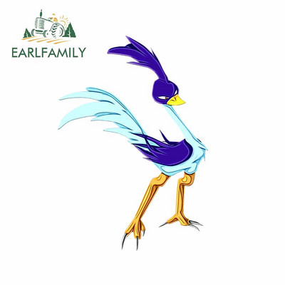 EARLFAMILY 13cm x 9,1cm for Road Runner Camper Αυτοκόλλητα αυτοκινήτου DIY Occlusion Scratch Body for Car Creative αδιάβροχο αυτοκόλλητο παραθύρου