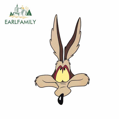 EARLFAMILY 13cm x 9,1cm for Road Runner Camper Αυτοκόλλητα αυτοκινήτου DIY Occlusion Scratch Body for Car Creative αδιάβροχο αυτοκόλλητο παραθύρου