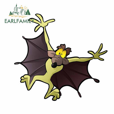 EARLFAMILY 13cm x 9,1cm for Road Runner Camper Αυτοκόλλητα αυτοκινήτου DIY Occlusion Scratch Body for Car Creative αδιάβροχο αυτοκόλλητο παραθύρου