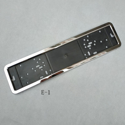 1kom okvira automobilskih registarskih pločica metalni i plastični okvir Okvir automobilskih registarskih pločica Držač registarskih pločica Prikladan za okvir EU automobilskih tablica