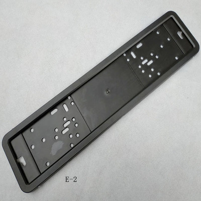 1kom okvira automobilskih registarskih pločica metalni i plastični okvir Okvir automobilskih registarskih pločica Držač registarskih pločica Prikladan za okvir EU automobilskih tablica