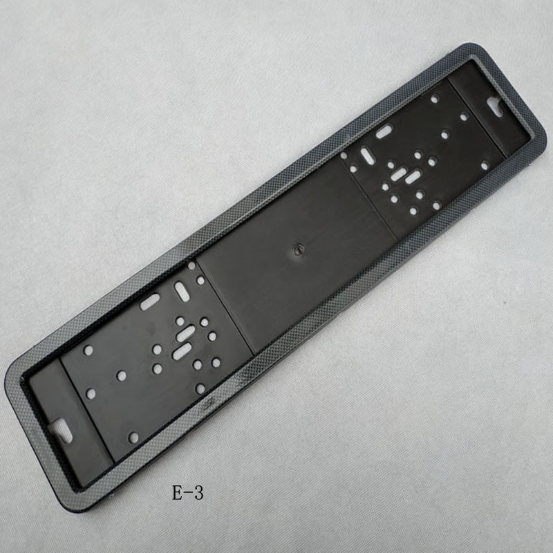 1kom okvira automobilskih registarskih pločica metalni i plastični okvir Okvir automobilskih registarskih pločica Držač registarskih pločica Prikladan za okvir EU automobilskih tablica