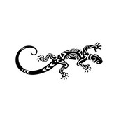 Autómatricák Vicces hüllő gyík dekoráció autók motorkerékpárok külső kiegészítők lökhárító ablakok bakelit matricák