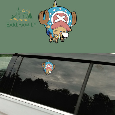 EARLFAMILY 13 cm-es EGY DARABOS autómatricák Anime motorkerékpár Japán lakóautó matrica Windows Vicces vinyl vízálló lakóautó JDM matricák
