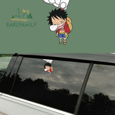 EARLFAMILY 13 cm-es EGY DARABOS autómatricák Anime motorkerékpár Japán lakóautó matrica Windows Vicces vinyl vízálló lakóautó JDM matricák