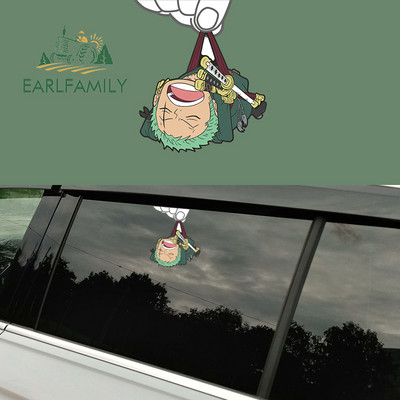 EARLFAMILY 13 cm-es EGY DARABOS autómatricák Anime motorkerékpár Japán lakóautó matrica Windows Vicces vinyl vízálló lakóautó JDM matricák