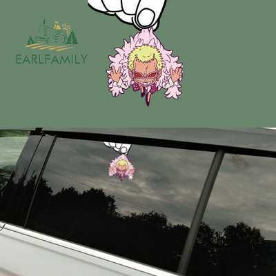 EARLFAMILY 13 cm-es EGY DARABOS autómatricák Anime motorkerékpár Japán lakóautó matrica Windows Vicces vinyl vízálló lakóautó JDM matricák