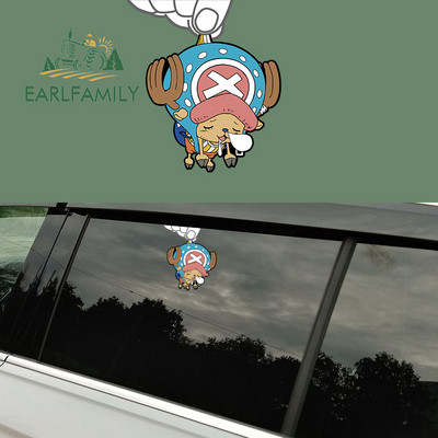 EARLFAMILY 13 cm-es EGY DARABOS autómatricák Anime motorkerékpár Japán lakóautó matrica Windows Vicces vinyl vízálló lakóautó JDM matricák