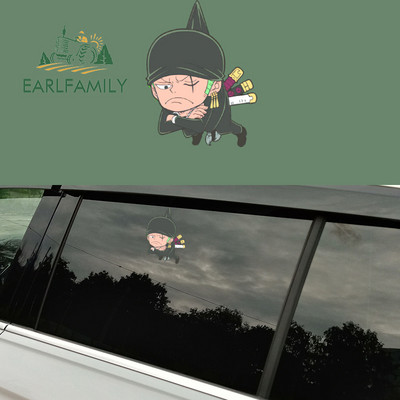 EARLFAMILY 13 cm-es EGY DARABOS autómatricák Anime motorkerékpár Japán lakóautó matrica Windows Vicces vinyl vízálló lakóautó JDM matricák