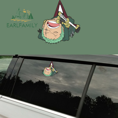 EARLFAMILY 13 cm-es EGY DARABOS autómatricák Anime motorkerékpár Japán lakóautó matrica Windows Vicces vinyl vízálló lakóautó JDM matricák