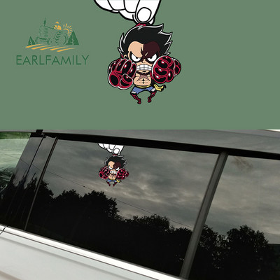 EARLFAMILY 13 cm-es EGY DARABOS autómatricák Anime motorkerékpár Japán lakóautó matrica Windows Vicces vinyl vízálló lakóautó JDM matricák