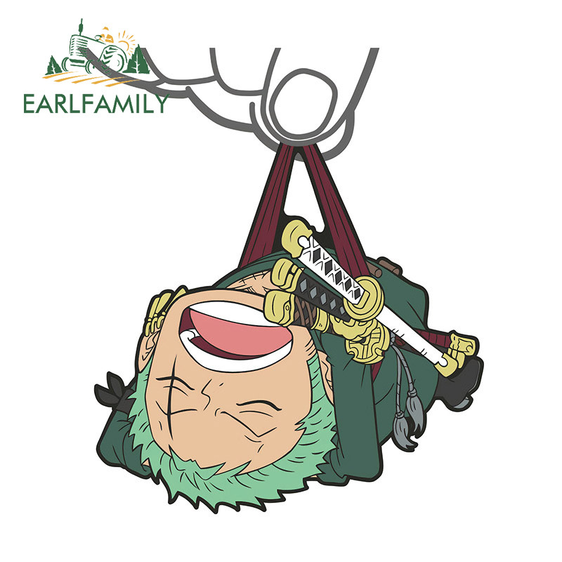 EARLFAMILY 13 cm-es EGY DARABOS autómatricák Anime motorkerékpár Japán lakóautó matrica Windows Vicces vinyl vízálló lakóautó JDM matricák