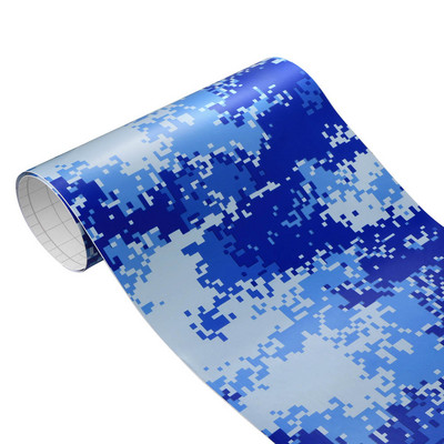 30/10x100 cm skaitmeninis Woodland Green Camo Camouflage dykumos vinilinės plėvelės lipdukas „pasidaryk pats“ Motociklai Automobiliai Automobilių stiliaus priedai