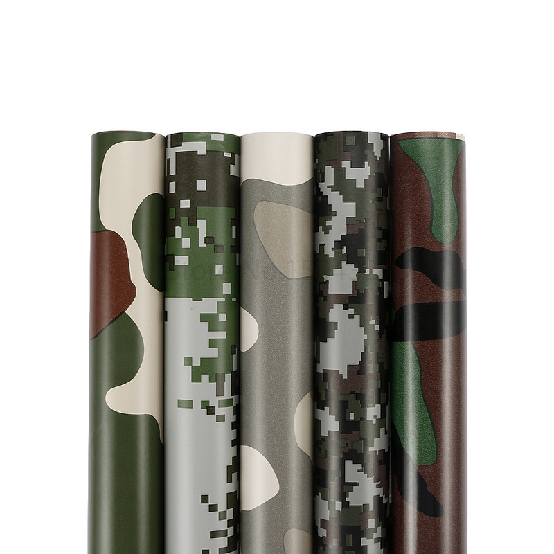 30/10x100 cm skaitmeninis Woodland Green Camo Camouflage dykumos vinilinės plėvelės lipdukas „pasidaryk pats“ Motociklai Automobiliai Automobilių stiliaus priedai