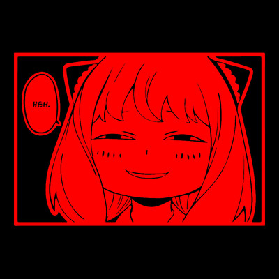 Anime autómatrica Vicces matrica japán Anya JMD matricák autóablak ajtó lökhárítóhoz laptop vinil díszítések kiegészítők